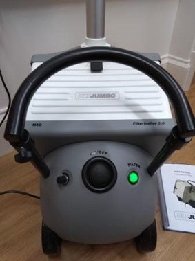 ULT Jumbo-Med smoke evacuator